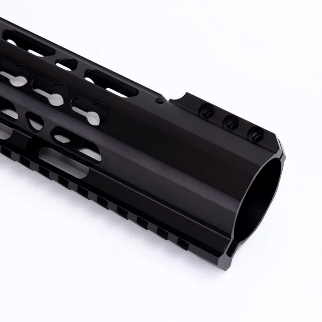 
12' GD051 Quad Rails Handgaurd Alloy Aluminum T6061 for AR15 