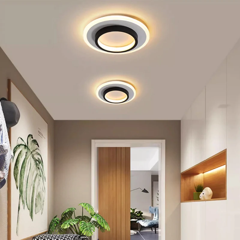 

Home decor cheap small acrylic aisle balcony hallway ceiling lamp Africa hotsell nordic modern hotel bedroom led ceiling light