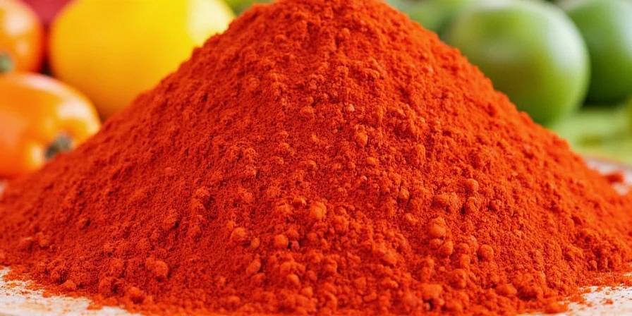 Spice comparison chart featuring paprika