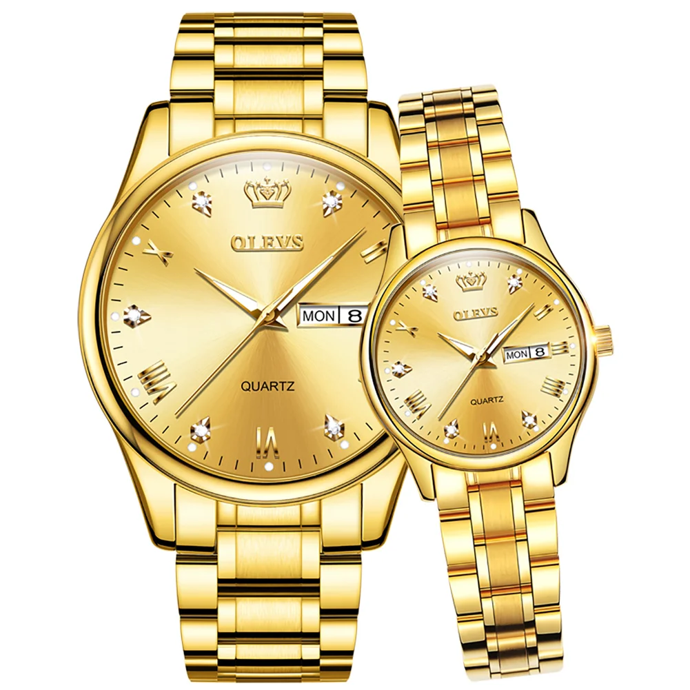 

China Factory Custom Logo Watch Couple Fashion Quartz Wrist Watch Low MOQ Clock For Lover Brand Hand Watch