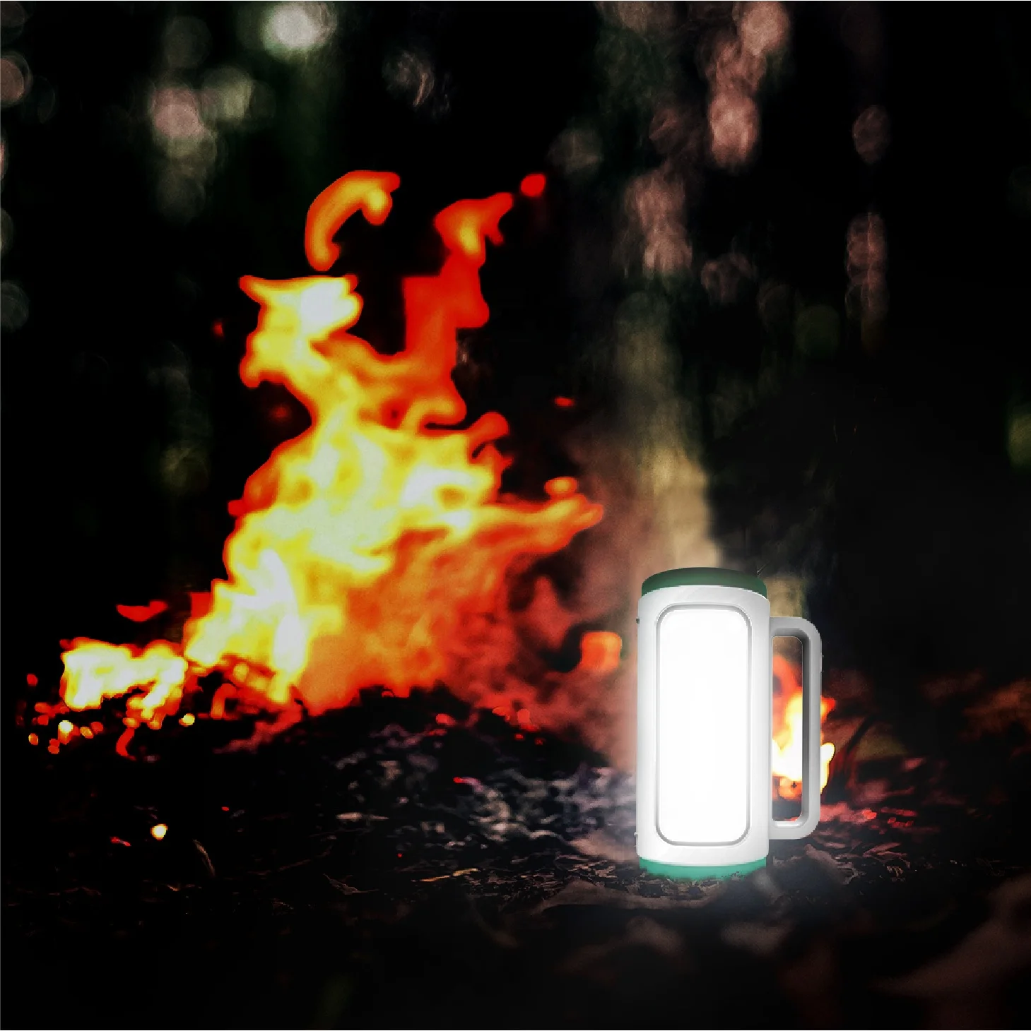 
LONEN new arrival portable led light power bank solar light lantern rechargeable emergency camping lanterns 