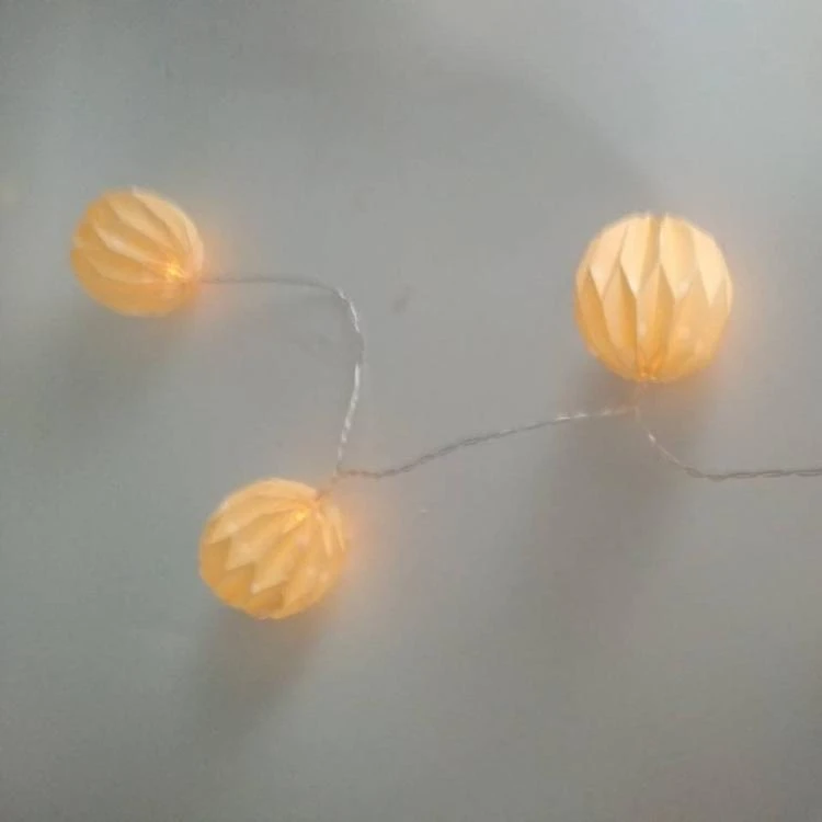 Indoor and outdoor festoon battery waterproof shower flower led string lights