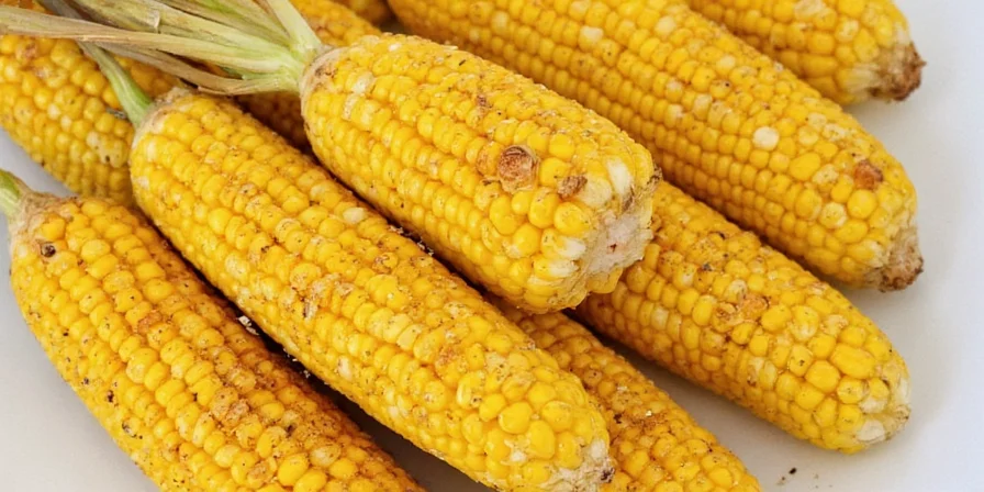 Corn served in various dishes and bowls