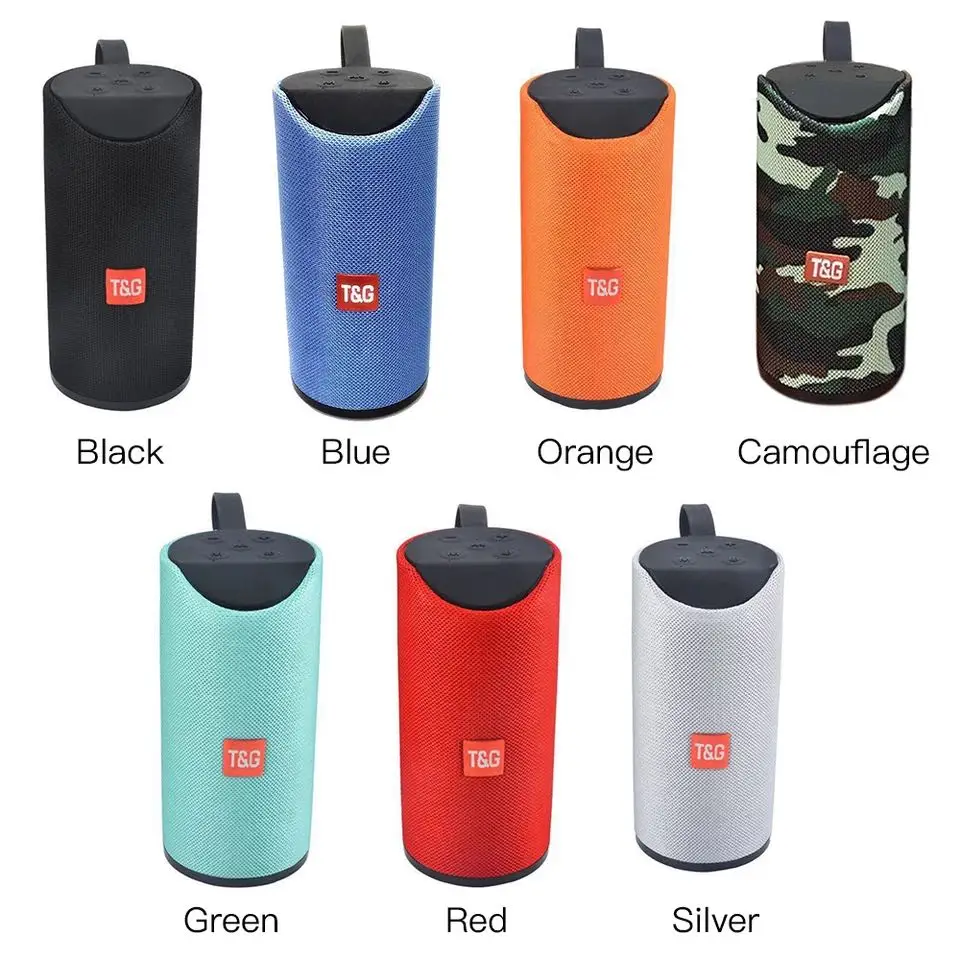 

Amazon top seller TG113 Outdoor Portable Column speaker Wireless BT Speaker USB Radio Music super bass portable speaker