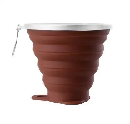 

BPA Free Silicone Sports Drinking Collapsible Silicone Coffee Mug, Customized color