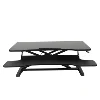 Modern Ergonomic Pro Folding Adjustable Sit To Stand Desk Converter Sit And Stand Metal Office Desk
