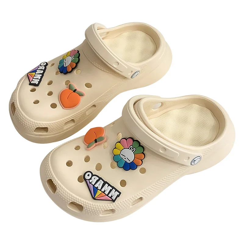 

Baby slippers summer children's sandals and holes children's and boys' non-slip beach shoes, Picture