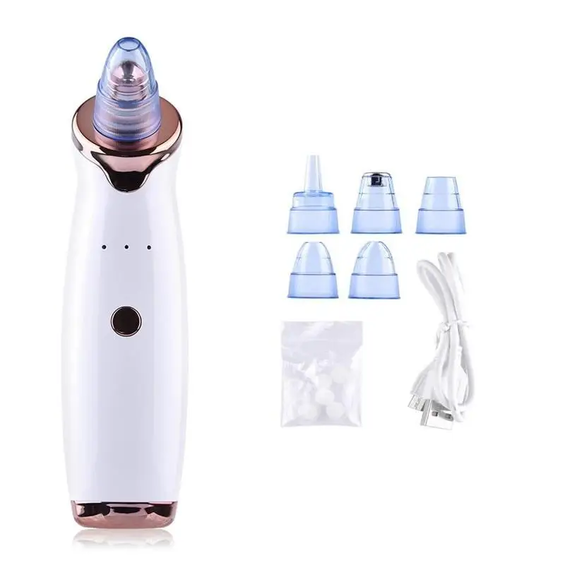 

Dropshipping Electric Facial Suction Cleaner USB Blackhead Pore Cleaner, White