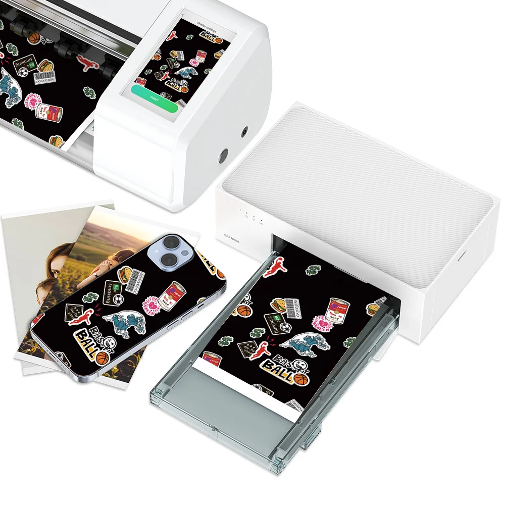 

Smart protective Mobile Phone back film printer For Screen protector plotter Machine