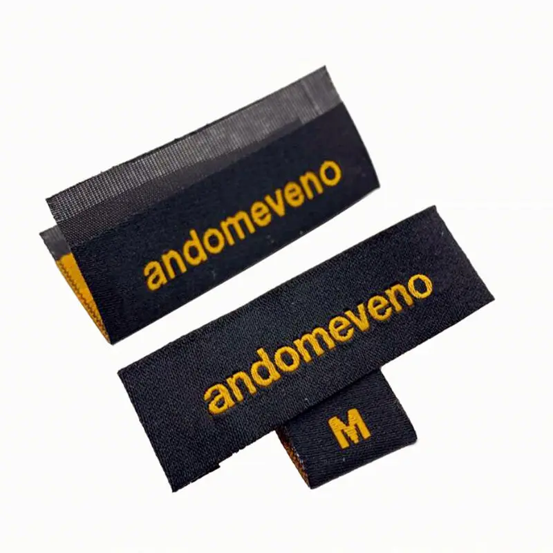 

Wholesale Factory Price Cheap Brand Name Logo Private Woven Garment Labels for Clothing