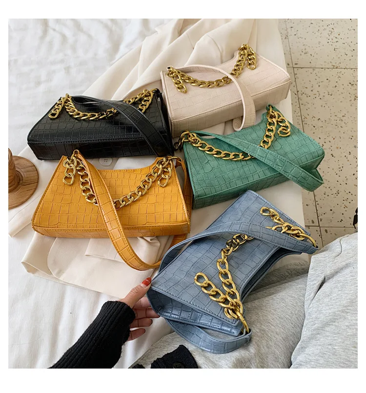 

2021 The New Texture Chain Fashion Popular Handbags For Women Shoulder Bags Women Clutch Bag