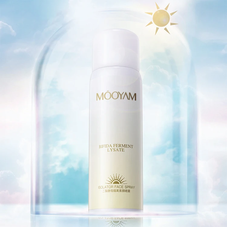 

Private Label Organic Sunblock Spray Sweat Proof Waterproof Skin Care Moisturizing Brightening Facial Sunscreen Spray