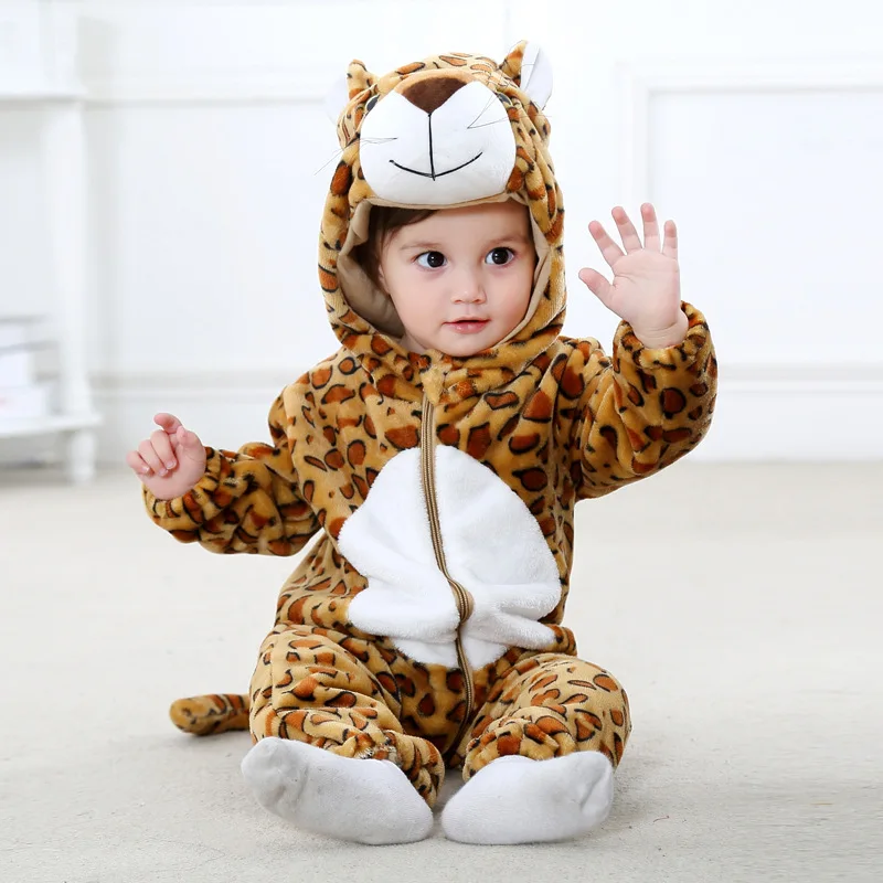 Good quality cute winter baby boys' girls' rompers bodysuit clothing romper