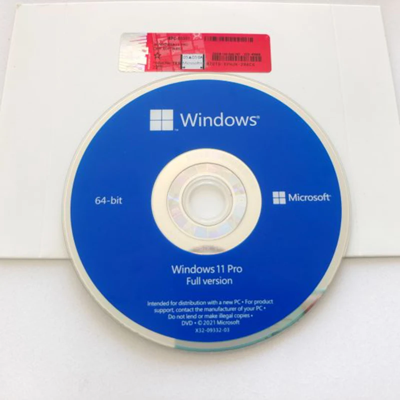 

Microsoft Windows 11 pro DVD package Windows 11 pro key license windows 11 pro Box Shipment Fast