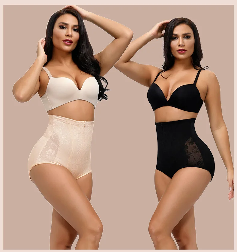 

Body Shapewear Women Body Binder Shaper Sheath Flat Belly Tummy Buttock Lifter Hip High Waist Slimming Panties Control Plus Size, Black,skin,white