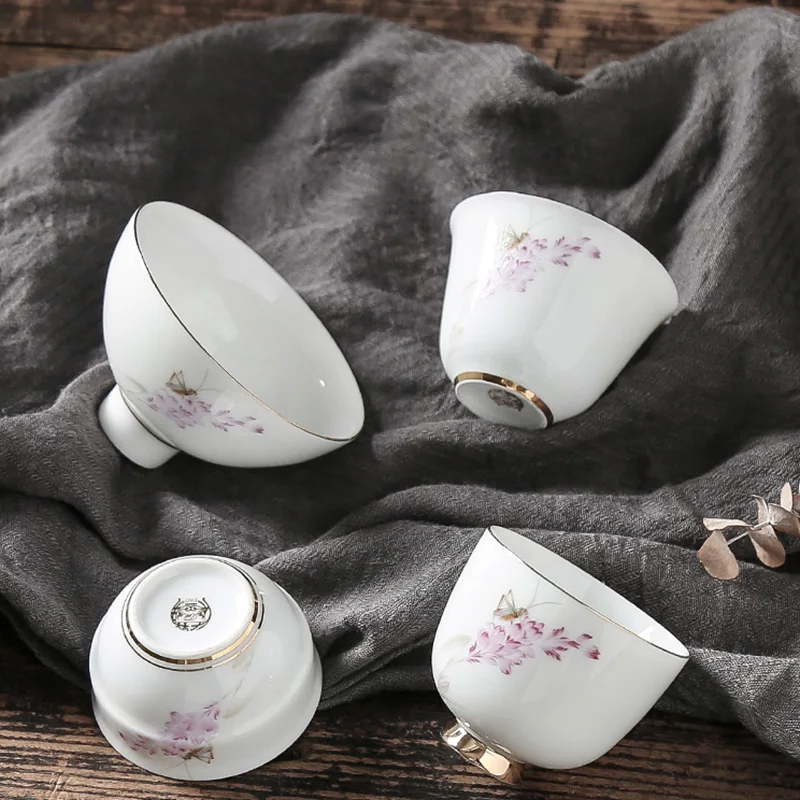 

ceramic porcelain Chinese small tea cups