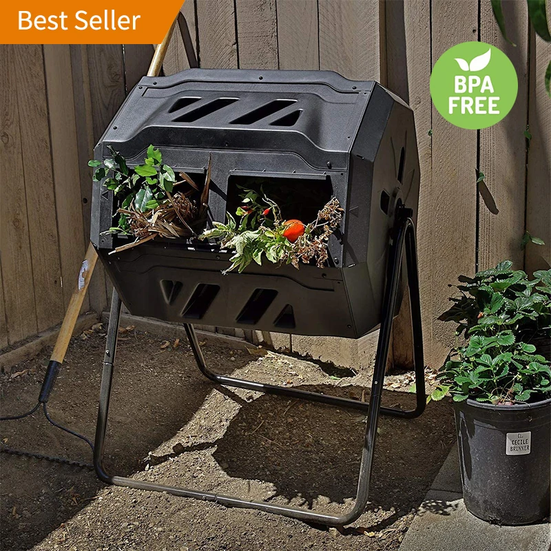 

Home and Garden 2021 160L Outdoor Plastic Garden Compost
