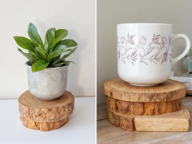 Reclaimed wood coasters and plant shelf projects