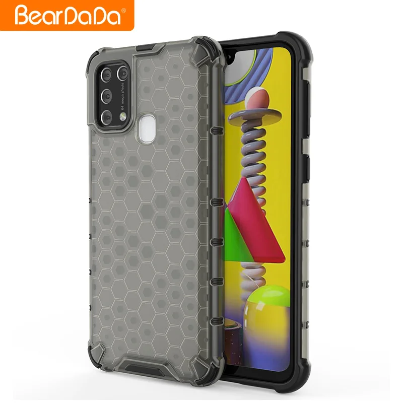 

2020 Top sale Shockproof Protection Cover Honeycomb case For Samsung M31