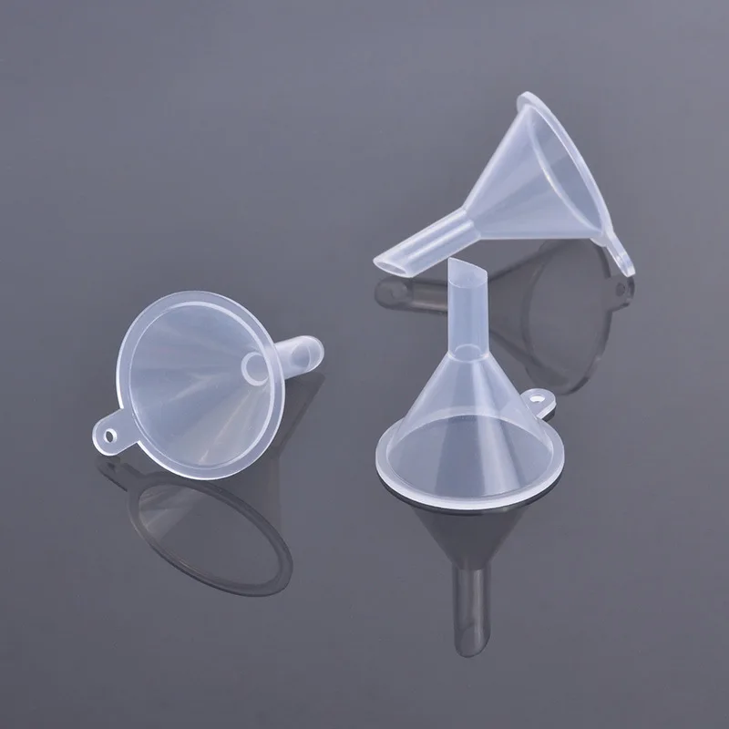 

Hangzhou 2023 Mini Small Plastic Funnels For Perfume Liquid Oil Filling