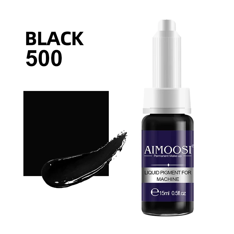 

Aimoosi Eyebrow Best Microblading Nano Semi Permanent Makeup Organic Pigment Cosmetic Tattoo Ink, 6 colors