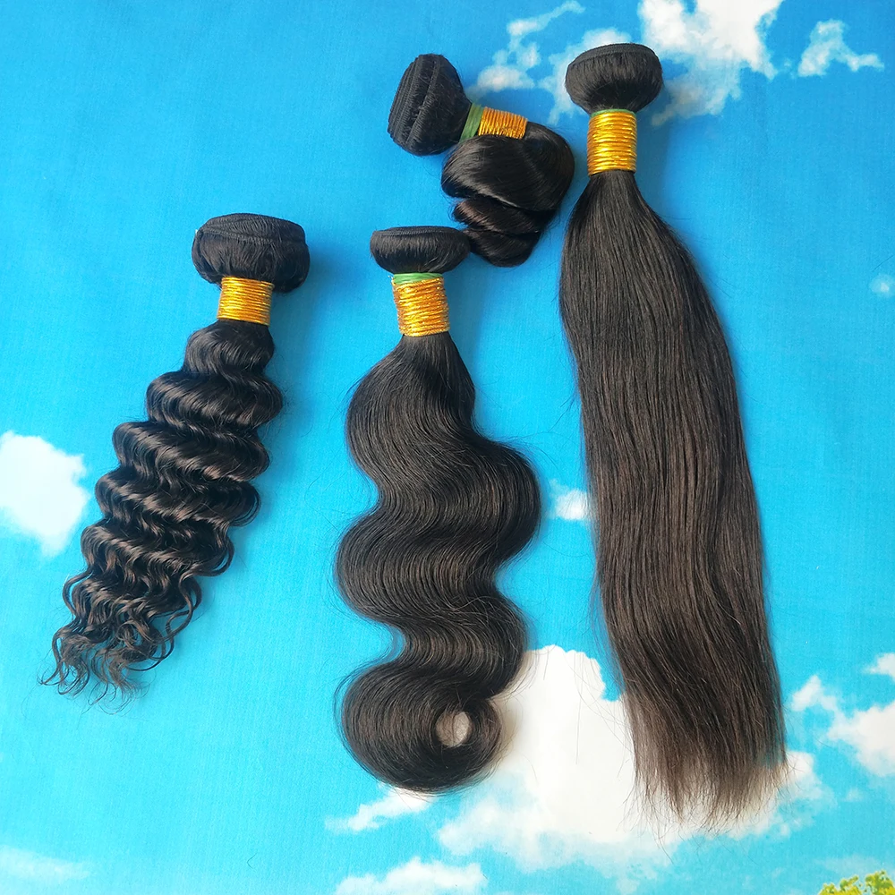 

Unprocessed Virgin cuticle aligned hair bundles,wholesale mink brazilian human hair weave