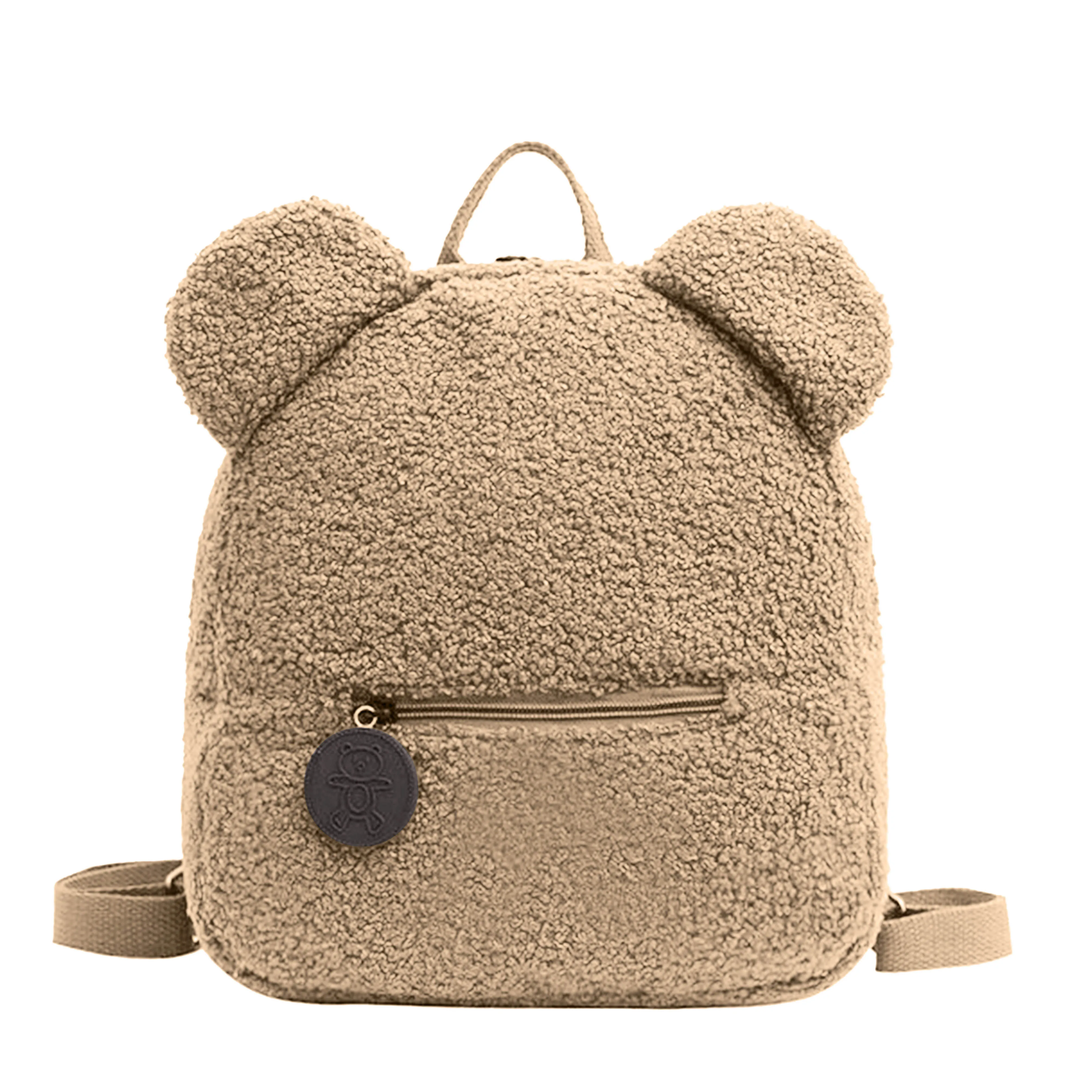 

Cute Children Cartoon Backpack Faux Fur Plush School Bag Back Pack Eear Baby Backpack for Kindergarten