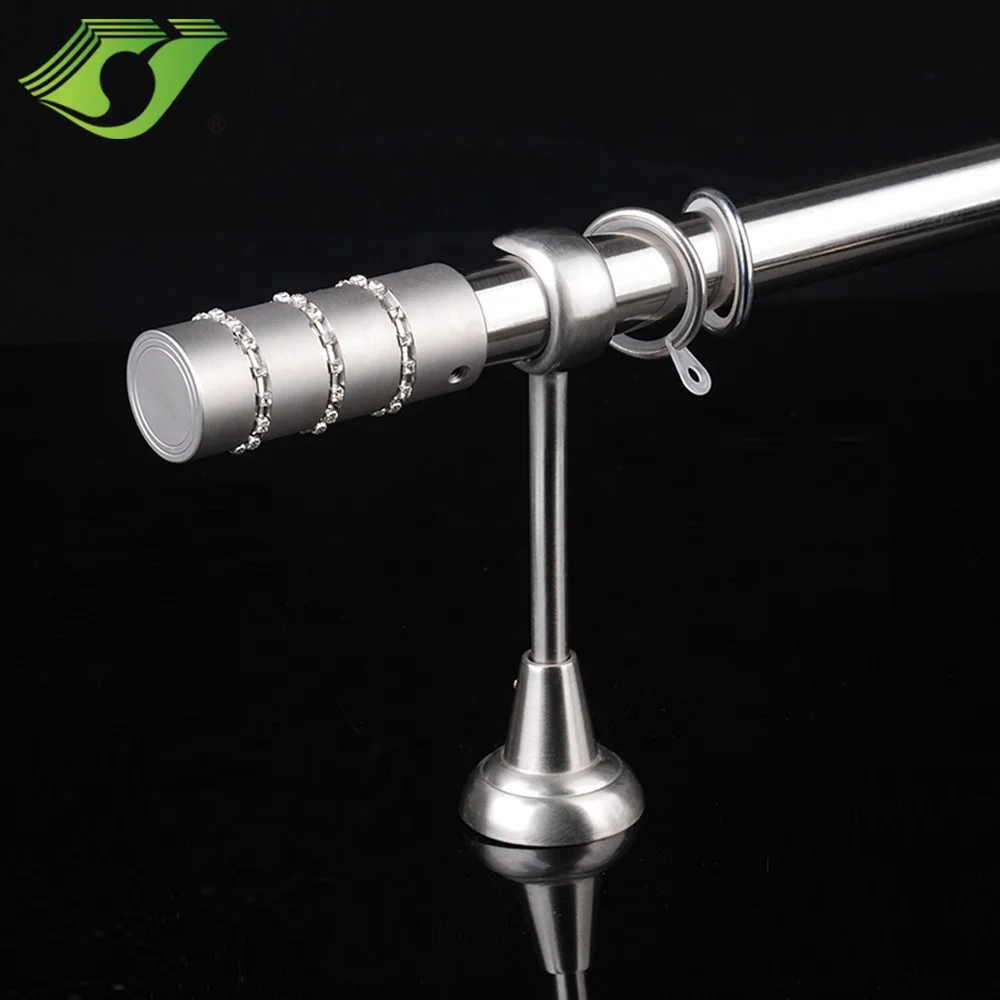 Ds0031 Pop Decorative Curtain Rod Ends Cap Curtain Pole Accessories