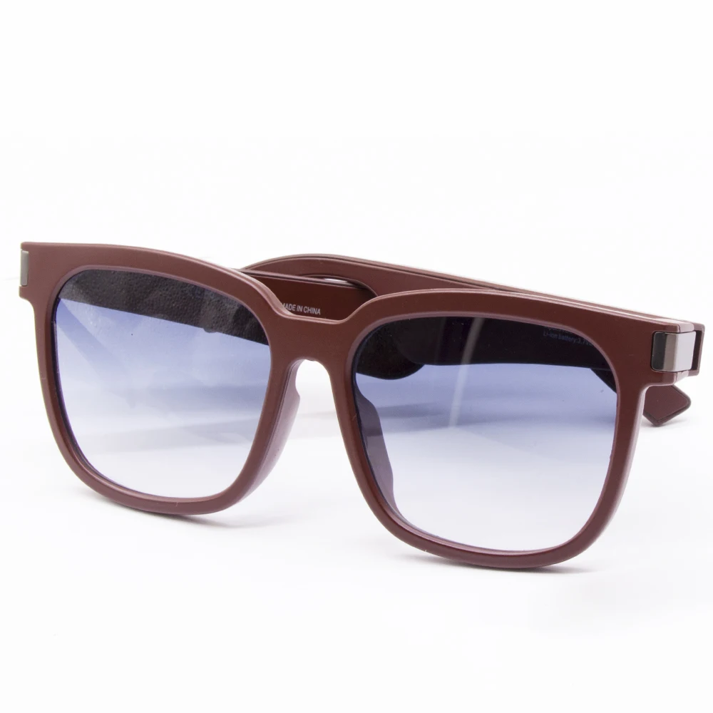 

Smart music glasses with BT 5.0 anti uv light eyeglass reading glasses tr90 eyeglass frames optical, Purple