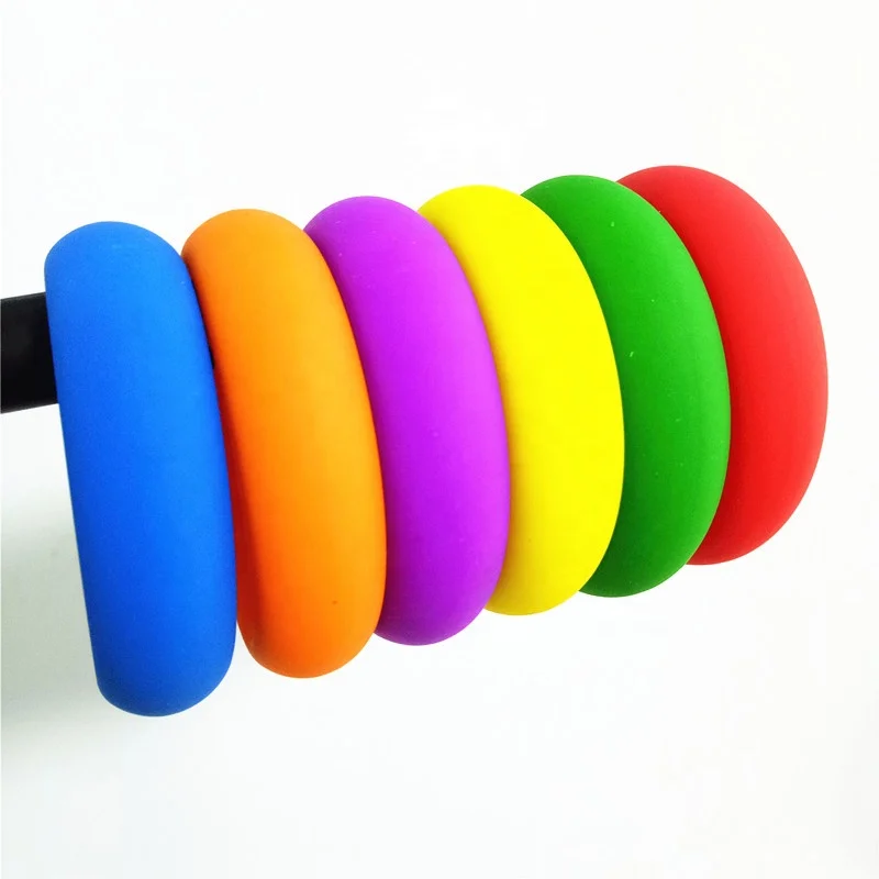 50mm Silicone G spot Waterproof Penis Cock Ring for Men Adult Sex Toys