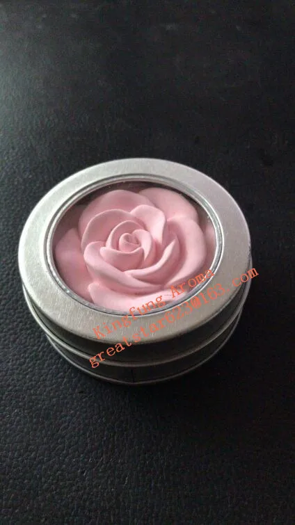 
Japan Customized Round Shape Rose Flower Wholesale Aroma Fragrance Scented Ceramic Stone Diffuser Gift Set For Air Freshener 