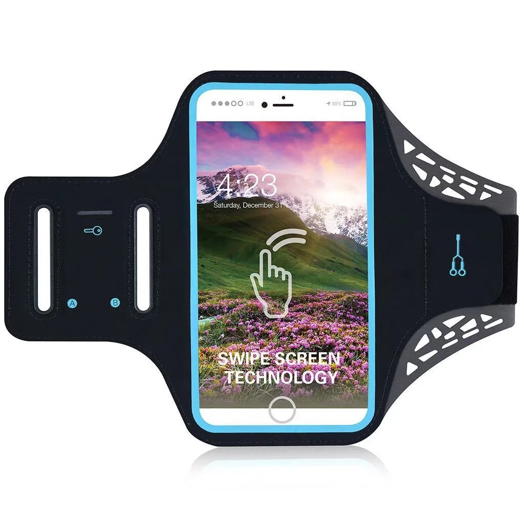 

TY Outdoor sports touch screen arm with luminous reflective multi-function arm bag suitable for various models of mobile phones