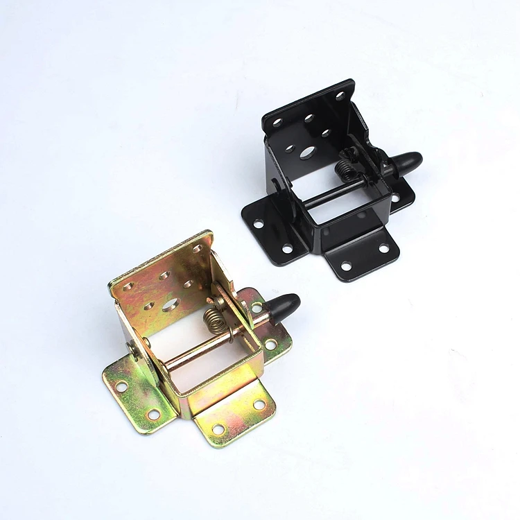 Folding Wooden Leg Fitting Locking Furniture Leg Bracket Metal Folding