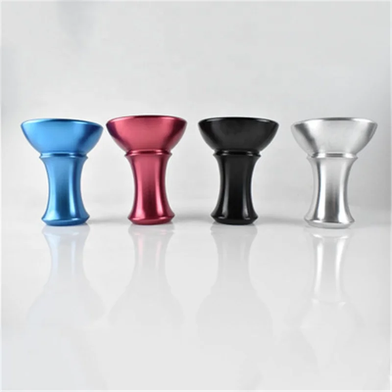 

New Style Detachable Metal Hookah Bowl, Black/red/blue/silver