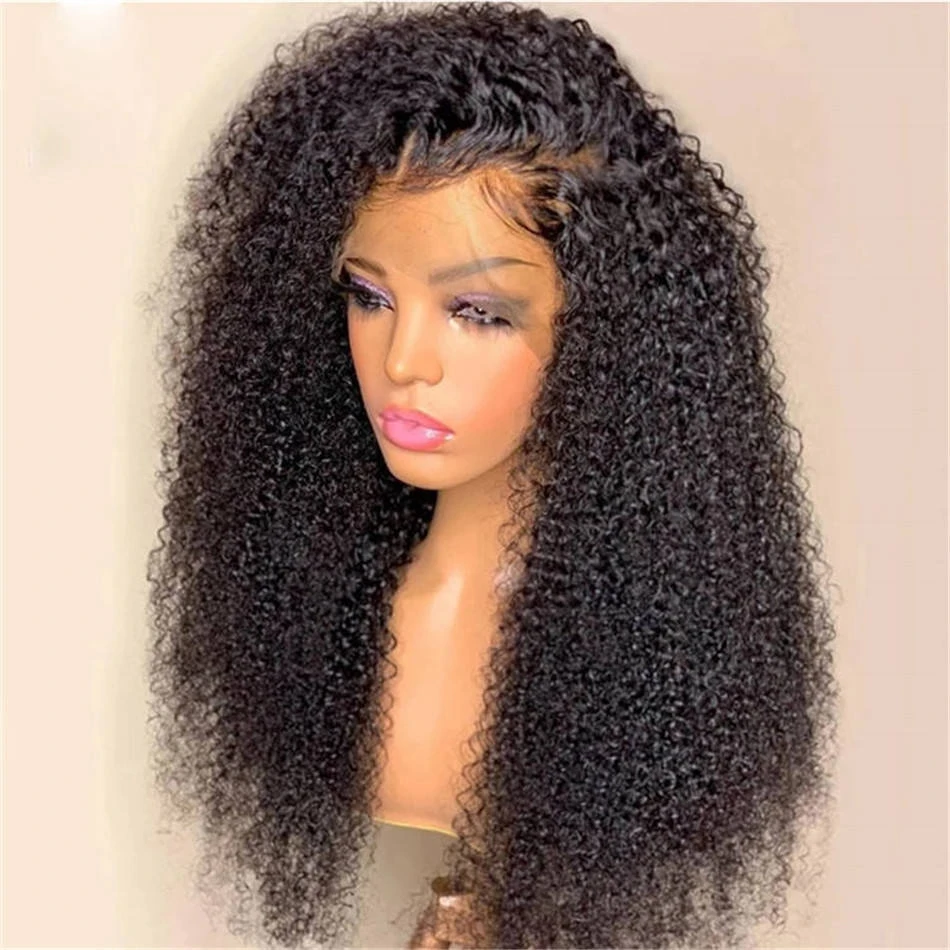 Glueless Full Hd Lace Wigs for Black Women Kinky Curly Lace Front Wigs Raw Brazilian Human Hair Hd Lace Frontal Wigs Human Hair