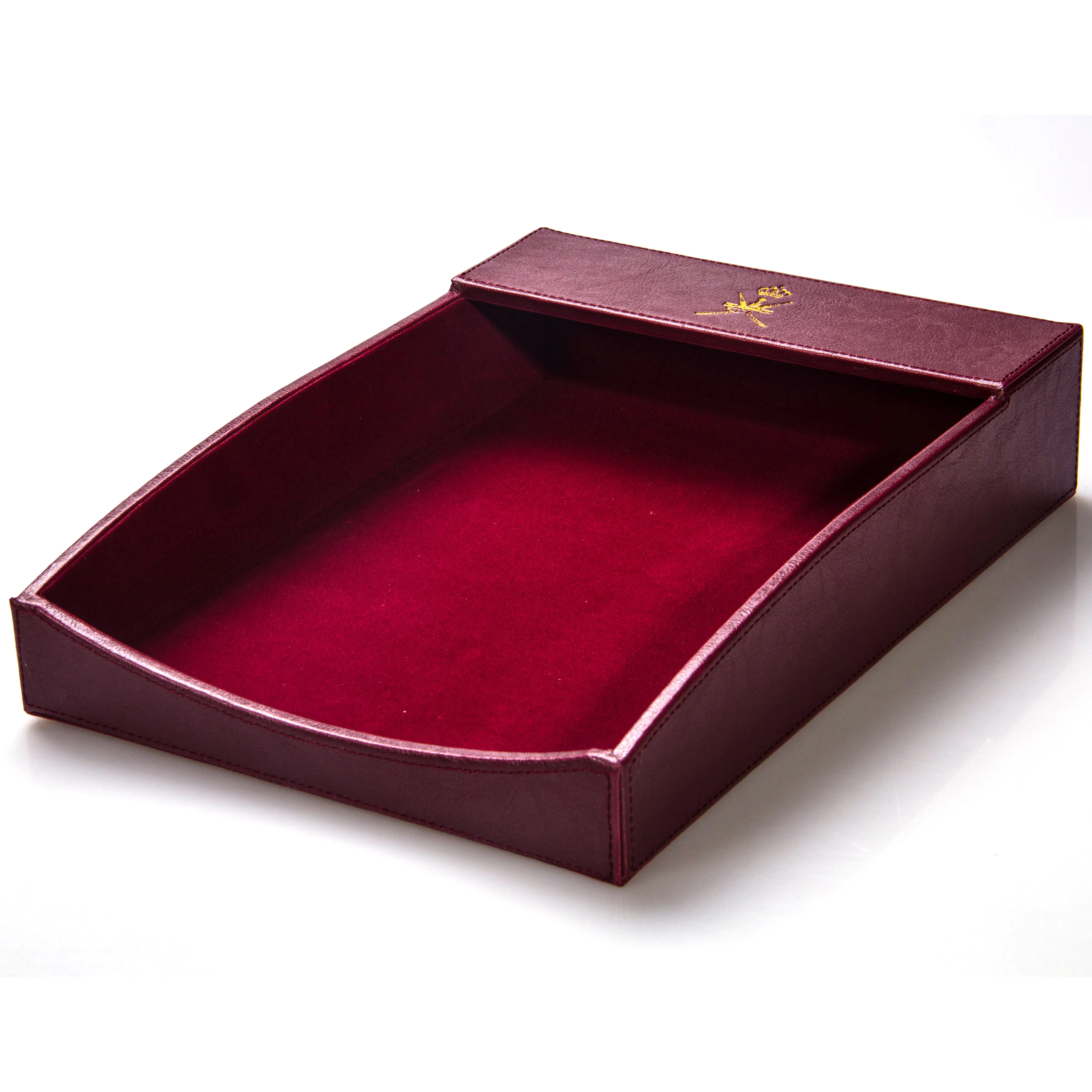 Modern Pu Leather Executive Desk Office Accessories Organizer Set Buy