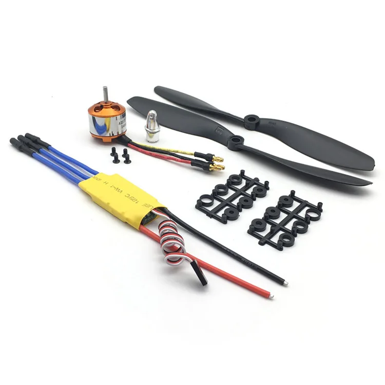 

A2212 2200KV Brushless Motor 30A ESC 8045 Propeller For F330 Quadcopter