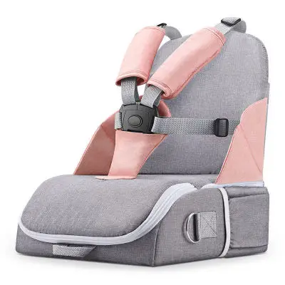 

Portable Dining Chair Mummy Bag Folding Baby Travel Booster Seat Kids Diaper Bag Newborns Nursing Dining Feeding Safety Seat, Customized colors
