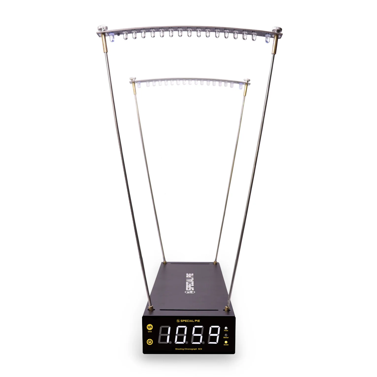 Shooting Chronograph Light Sensor Design Automatic Voice Broadcast Speed Measuring Anything Between 1Ft/s to 9750Ft/s with Ease