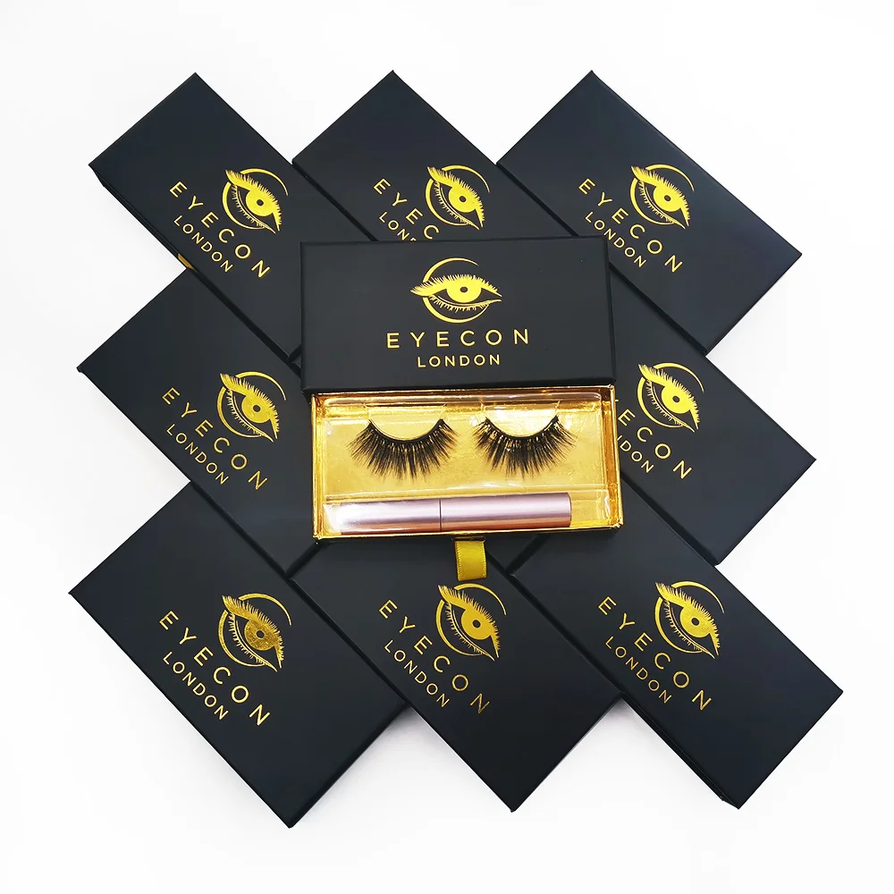 

6D magnetic eyelashes private label wholesale handmade magnetic eyelashes with eyeliner eyelash magnetic with Customized package