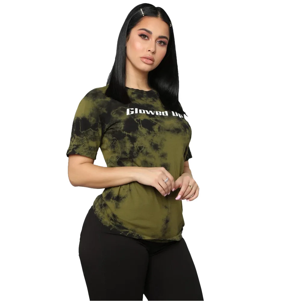

Wholesale Casual Graphic T-shirt Women polyester Custom Logo Slim T Shirts Ladies Oversized Tshirt For Woman, You can be custom