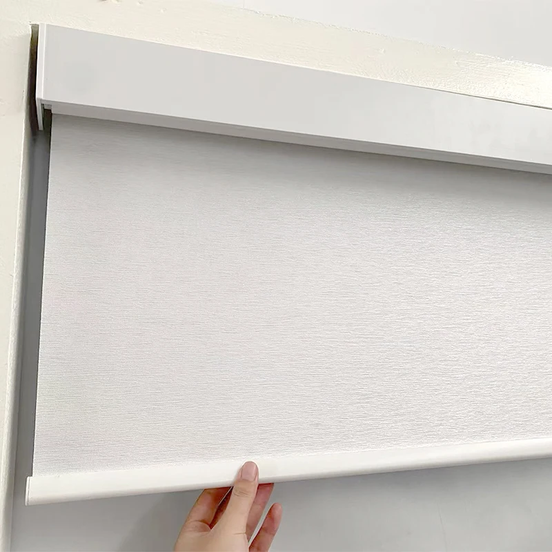 Auto Control Water Proof and Flame Retardant Fabric Motorized Roller Blinds for Room