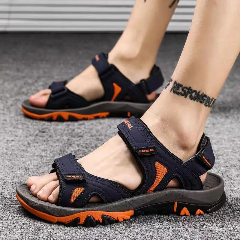 

New Designs Sandals Summer Beach Men Brand Men Sandals, Customized color