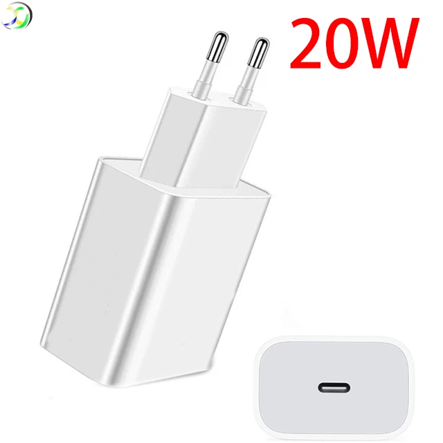 

Amazon Hot Fast Phone Adapter EU US Plug Type C Wall Charger Fast PD Usb Charger, White