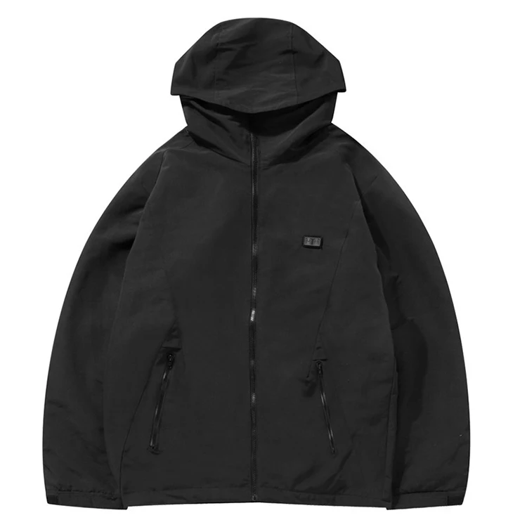 

Carbon Fiber Heated Hoodie 2 Tier Heated Clothes 2in1 Heated Jackets With Logo