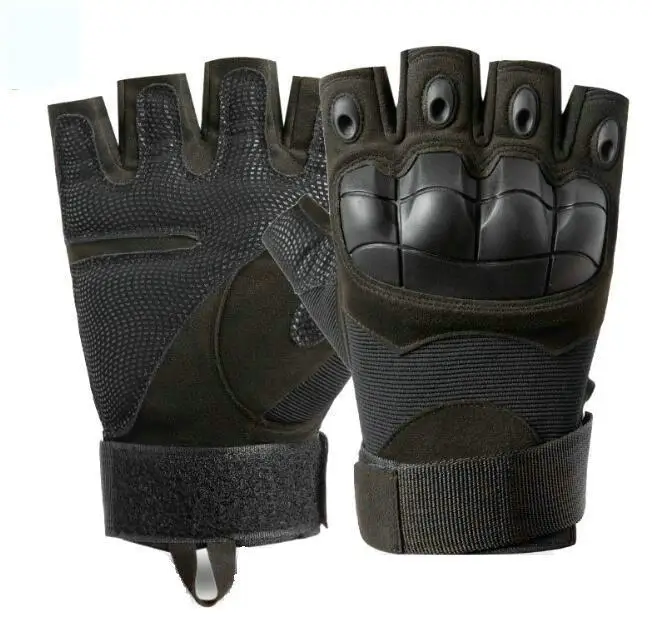 
Wholesale New Arrival Half Finger Palm Guard Tactical Gloves Breathable Anti Slip Outdoor Mountain Climbing Bike Cycling Gloves 