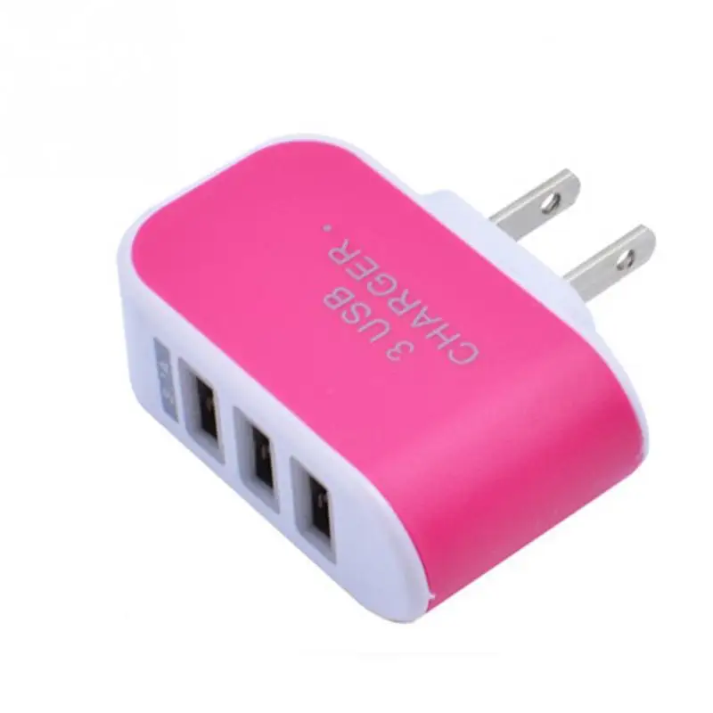 

3.1A Quick Charge 3.0 Fast Charger UK Plug 4 Port Usb Wall Charger for iPhone UK Plug QC3.0 USB Travel Charger, 5 color