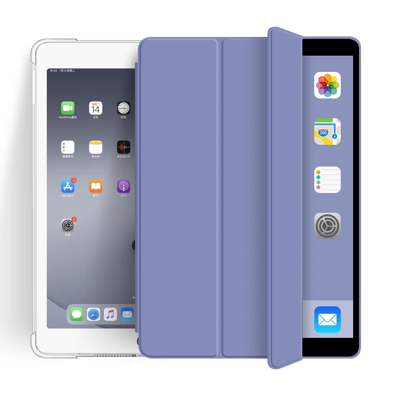 

Wholesale Shockproof auto sleep Transparent Clear Back Cover Tablet Case for iPad pro 11 2020