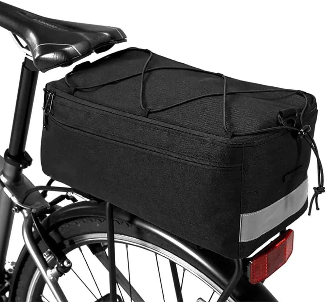 

BB-A401 Bicycle Rear Rack Storage Bag Insulated Bicycle Trunk Cooler Bag, Customized color