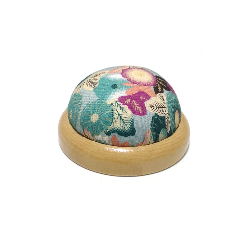 

Free shipping Wooden base Pin Cushion handmade diy needlework Sewing Tools handmade E462-2, Color